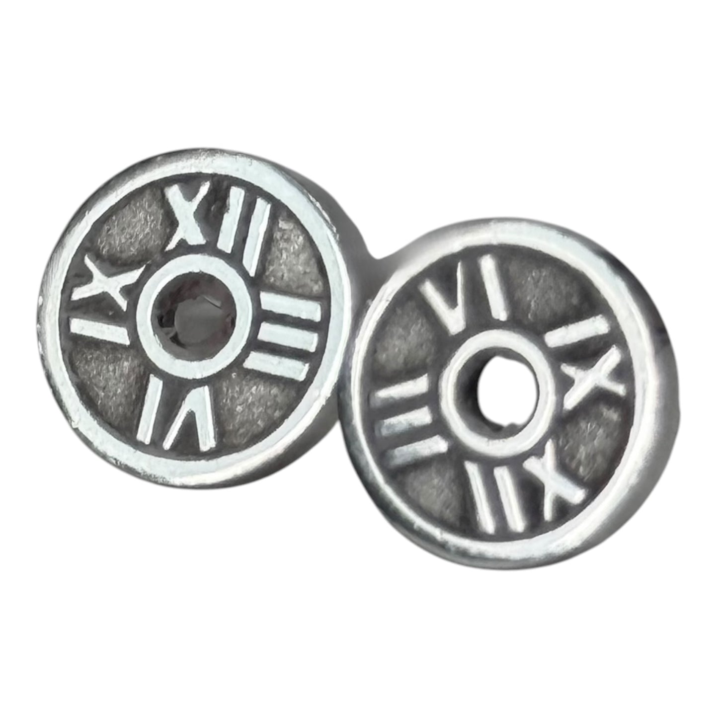 Tiffany &amp; Co 925 Silver Atlas Earrings Authentic Rare