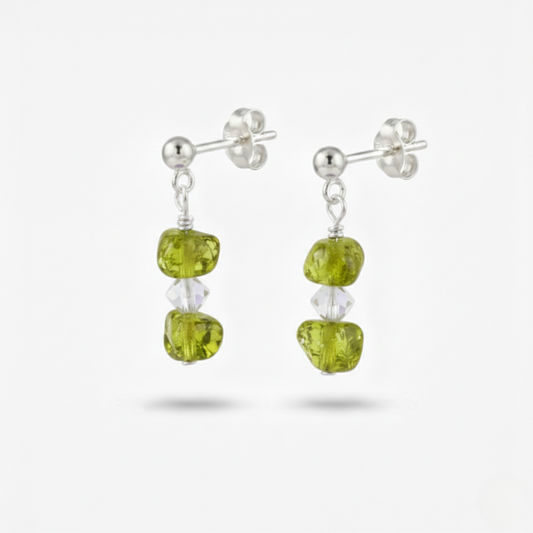 Jade Gemstone Earrings