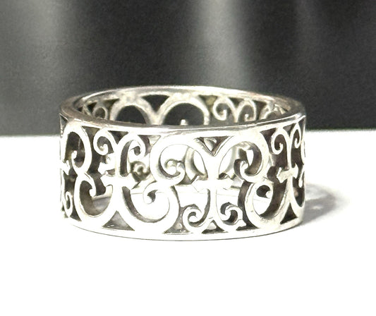 Tiffany & Co Love Enchanted Heart Silver Ring