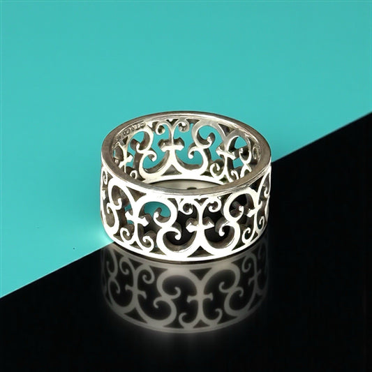 Tiffany & Co Love Enchanted Heart Silver Ring