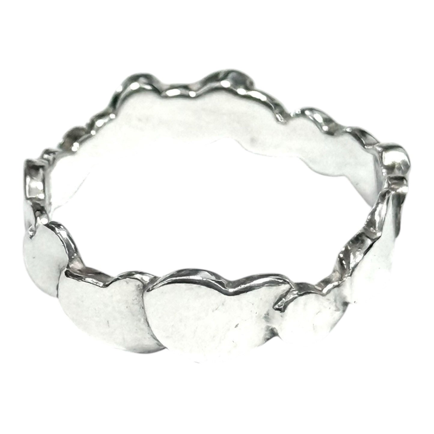 Tiffany & Co Paloma Picasso Heart Crown Band Silver 925