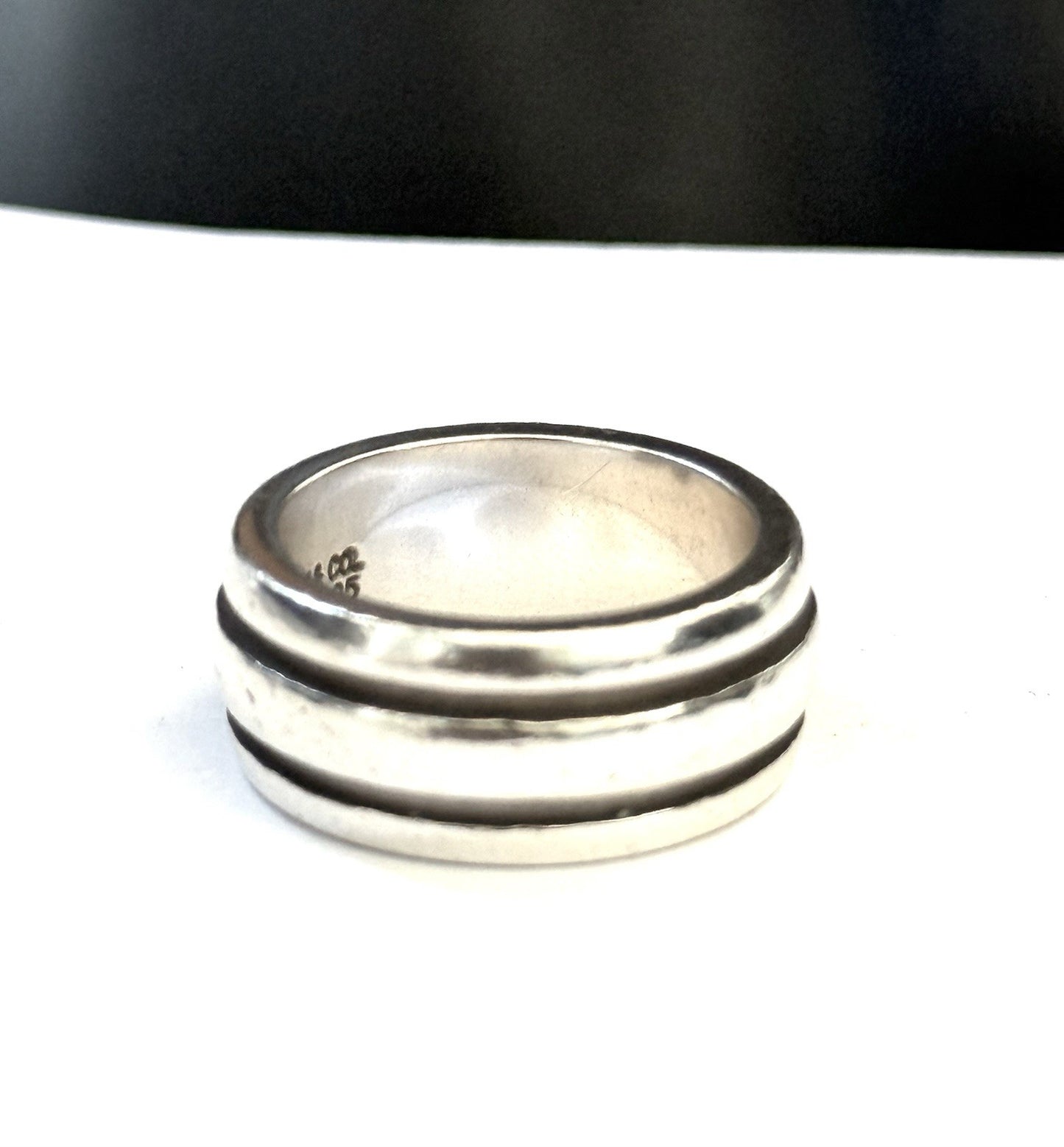 Vintage Tiffany and Co Atlas Groove Ring Size M 1/2